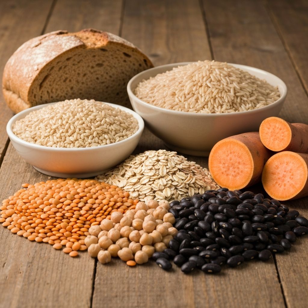 Sources de glucides complexes