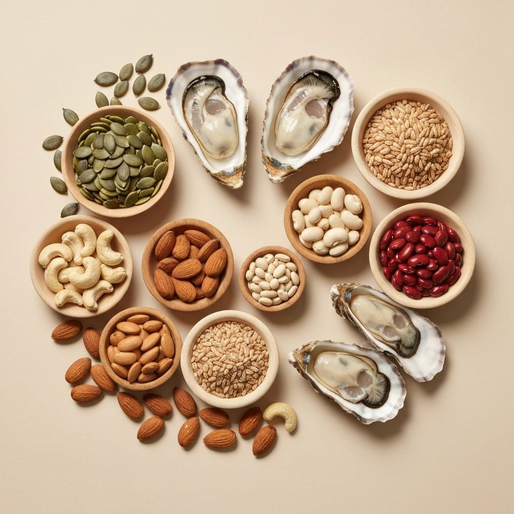 Sources alimentaires de zinc