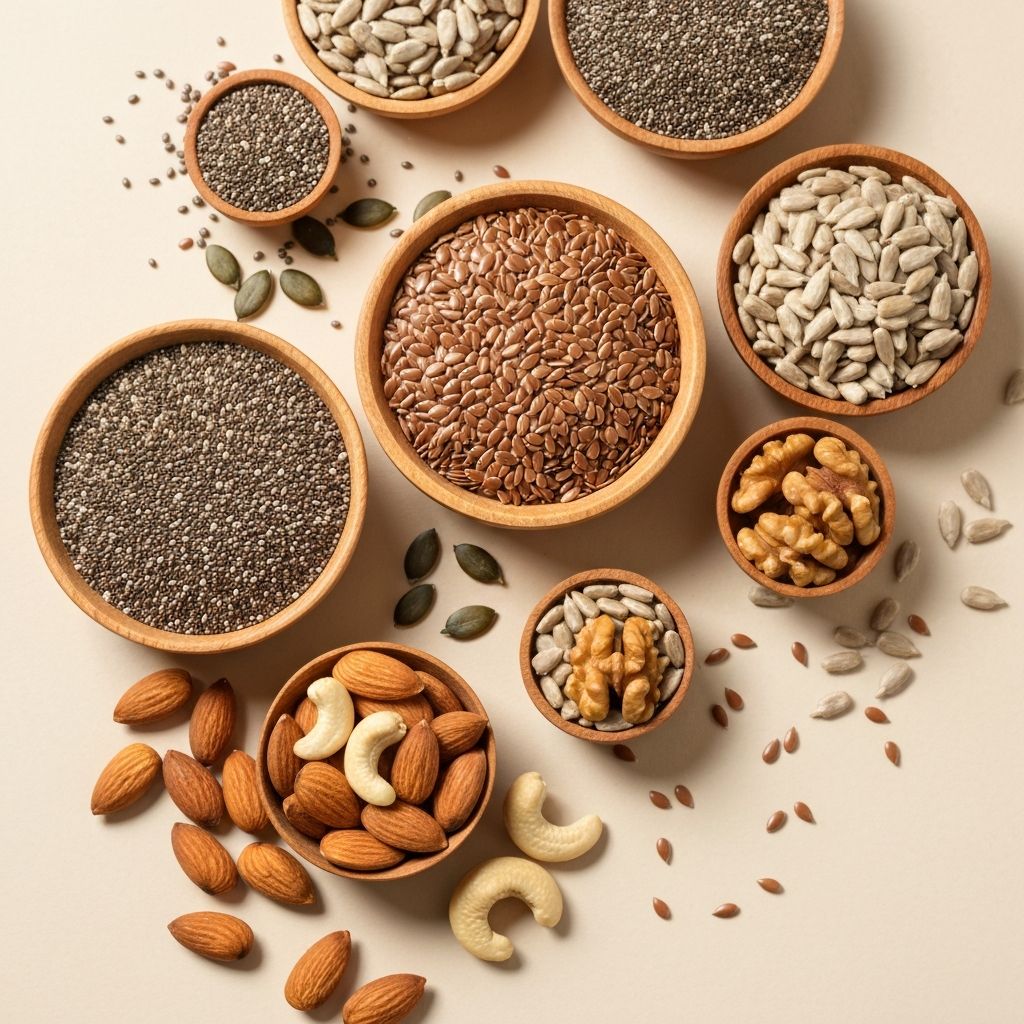 Composition nutritionnelle des graines et noix